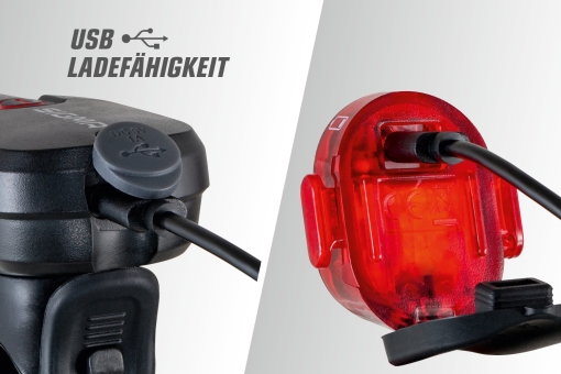 Sigma LED Licht Set Aura 35/Nugget II Schwarz 5
