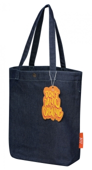 Liix DON'T PANIC IT'S ORGANIC Tasche / light denim  5