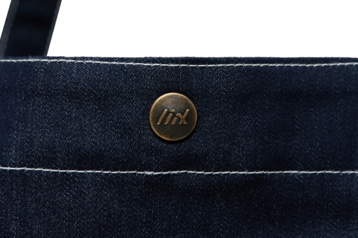 Liix DON'T PANIC IT'S ORGANIC Tasche / dark denim  5