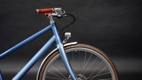 Schindelhauer FRIEDA XI Limited Edition / pearl blue M (54cm) pearl blue | pearl blue | 11-Gang / braune Reifenseitenwand 5