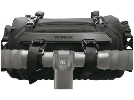 Topeak FRONTLOADER Lenkertasche / black/grey  6