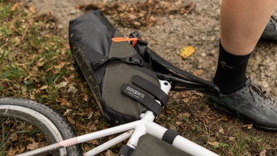 Brooks SCAPE Seat Bag Satteltasche / mud green  6