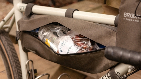 Brooks SCAPE Frame Bag Rahmentasche / mud green  6