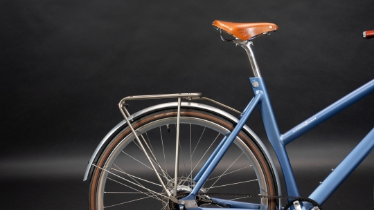 Schindelhauer FRIEDA XI Limited Edition / pearl blue M (54cm) pearl blue | pearl blue | 11-Gang / braune Reifenseitenwand 6