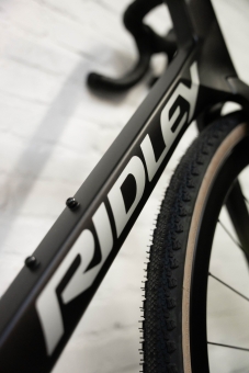Ridley KANZO FAST GRX800 1x12 / Black Metallic/Silver XS 6