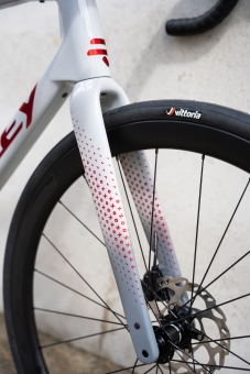 Ridley GRIFN RS GRAVEL GRX800 DI2 2x / Battle Ship Grey/Candy Red Metallic XXS 7