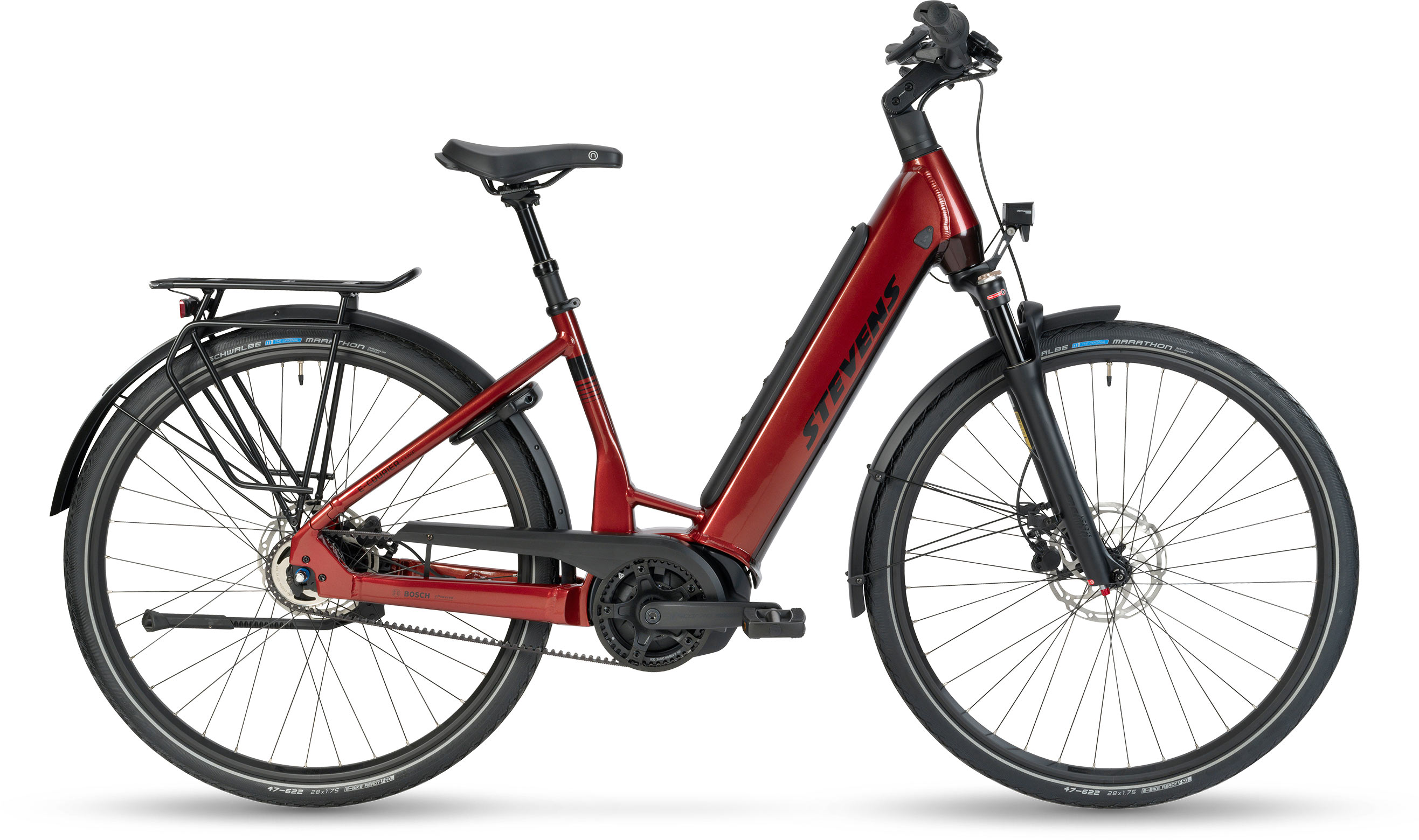 Stevens 2024 E-COURIER LUXE FORMA Burgundy